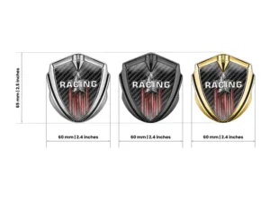Car Brand Badges Universal Shiny Metal Brand
